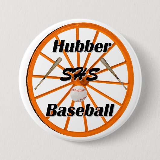 Smethport Hubbers Baseball Fan Button (Voorkant)