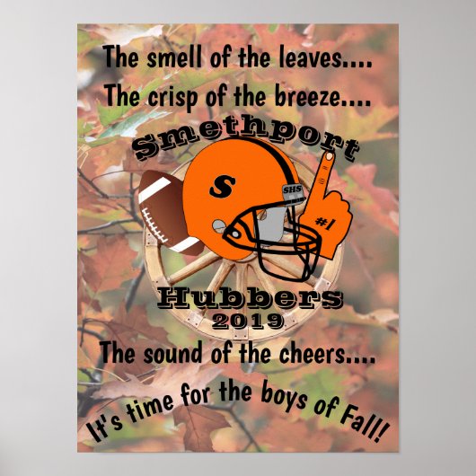 Smethport Hubbers Boys of Fall Poster (Voorkant)