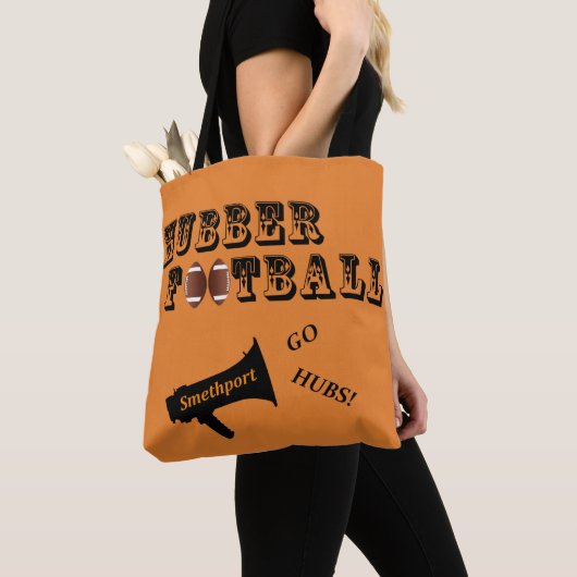 Smethport Hubbers Football Fan Canvas tas (Dichtbij)