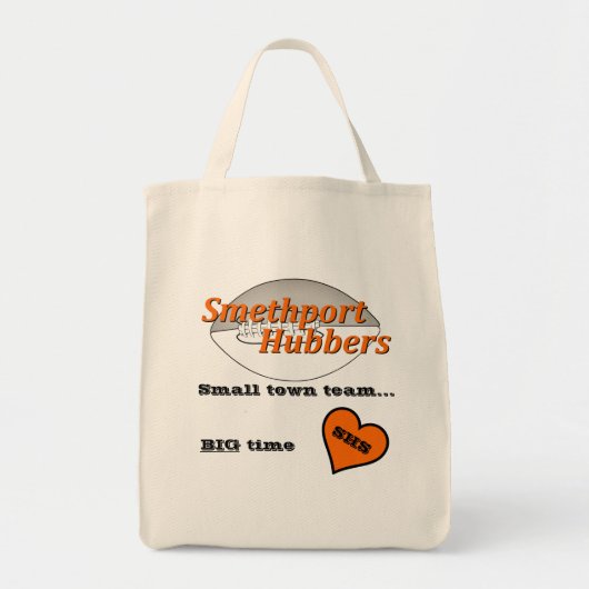 Smethport Hubbers Football Fan Canvas tas 3 (Voorkant)