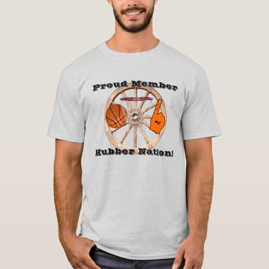 Smethport Hubbers Hubber Nation Basketbal LT T-shirt (Voorkant)