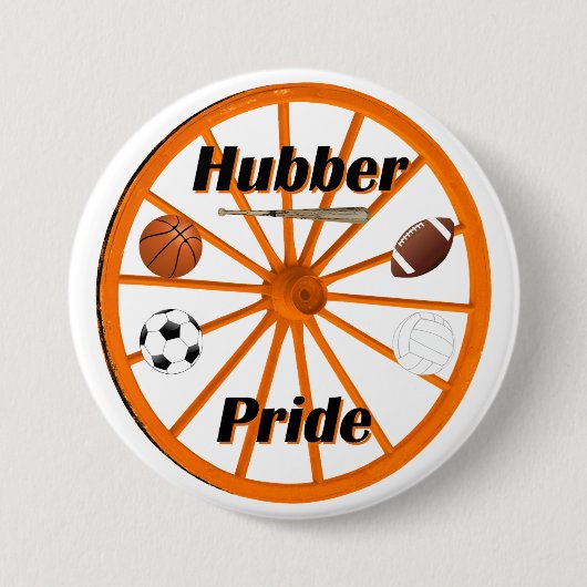 Smethport Hubbers Sports Support Button (Voorkant)