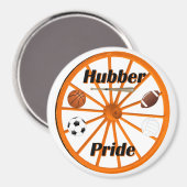 Smethport Hubbers Sportsupporter Magnet (Voorkant / Achterkant)