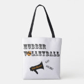 Smethport Hubbers Volleyball Fan Canvas tas (Achterkant)