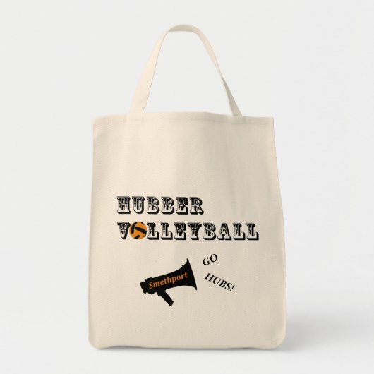 Smethport Hubbers Volleyball Fan Canvas tas 2 (Voorkant)