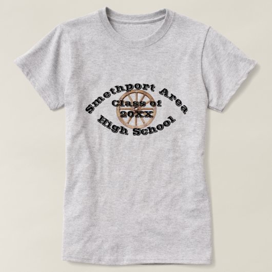 Smethport Scholen Klasse van 20XX Alma Mater Shirt (Design voorkant)