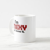 Smexy en ik weet het koffiemok (Voorkant links)