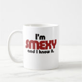 Smexy en ik weet het koffiemok (Links)