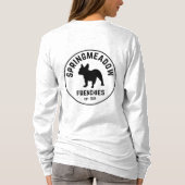 SMF Outline L Borst en Ronde Rug T-shirt (Achterkant)