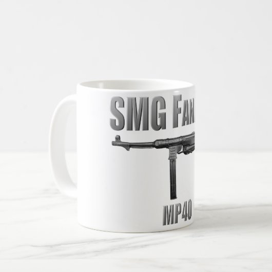 SMG Fanatic MP40-Mok Koffiemok (Voorkant links)