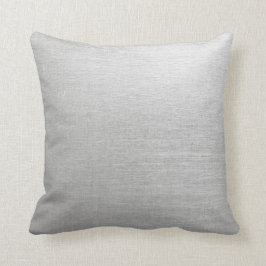 SMGG SILVER METALLIC GRAY-ACHTERGRONDEN WALLPAP KUSSEN