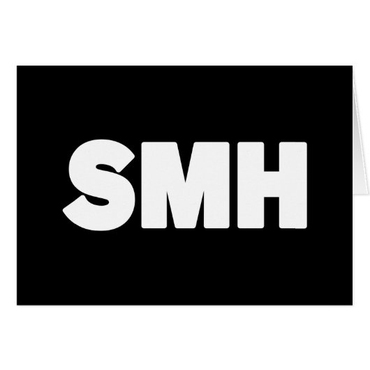 SMH | Kaart voor tekstslang (Voorkant Horizontaal)