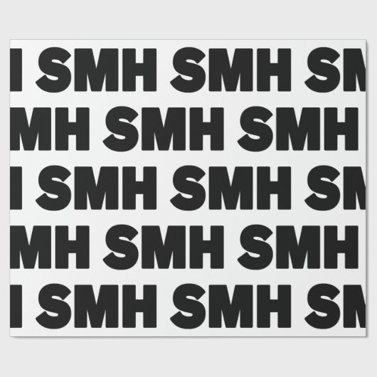 SMH | Text Slang Cadeaupapier (Vlak)