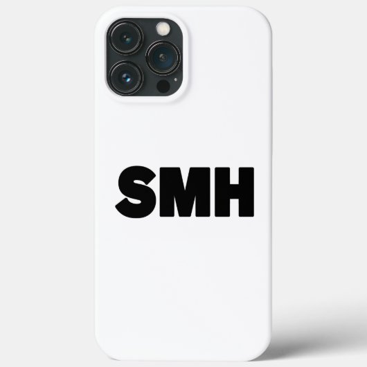 SMH | Text Slang Case-Mate iPhone Case (Achterkant)