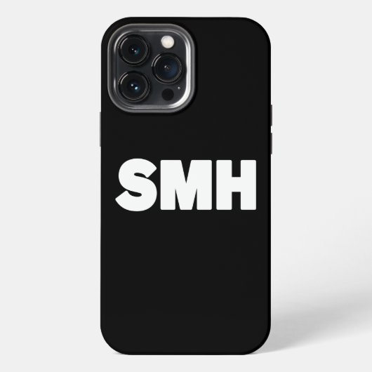 SMH | Text Slang Case-Mate iPhone Hoesje iPhone 13 Pro Max Hoesje (Achterkant)