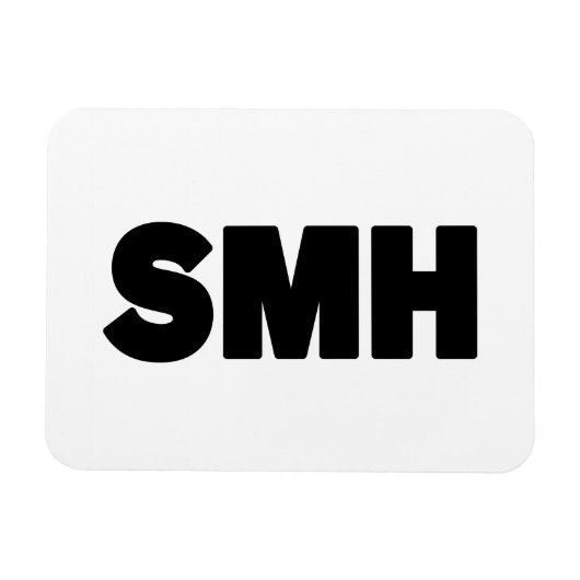 SMH | Text Slang Magneet (Horizontaal)