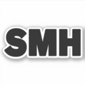 SMH | Text Slang Sticker (Voorkant)