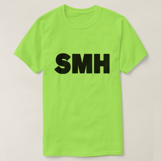 SMH | Text Slang T-shirt (Design voorkant)