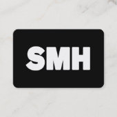 SMH | Text Slang Visitekaartje (Voorkant)