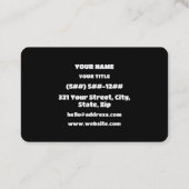 SMH | Text Slang Visitekaartje (Achterkant)