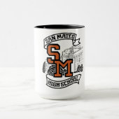 SMHS 2-toonkeramische Mok (Midden)