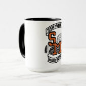 SMHS 2-toonkeramische Mok (Voorkant links)