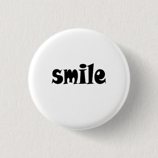 smi:e T-shirt Ronde Button 3,2 Cm (Voorkant)