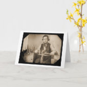 Smid die Daguerreotype 1846 werken Kaart (Gele Bloem)