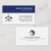 Smid IJzerwerk Metaal Visitekaartje (Voorkant / Achterkant)