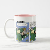 smid strip, SMITH Tweekleurige Koffiemok (Links)