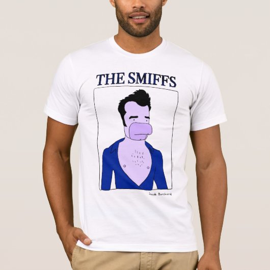 Smiffs 2 in blauw t-shirt (Voorkant)