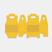 Smiing Bee Baby shower Favoriet Box Bedankdoosjes (Uitgevouwen)