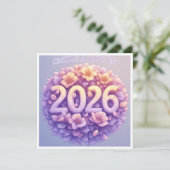 Smile a lot in 2026 kaart (Staand voorkant)