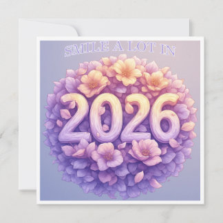 Smile a lot in 2026 kaart