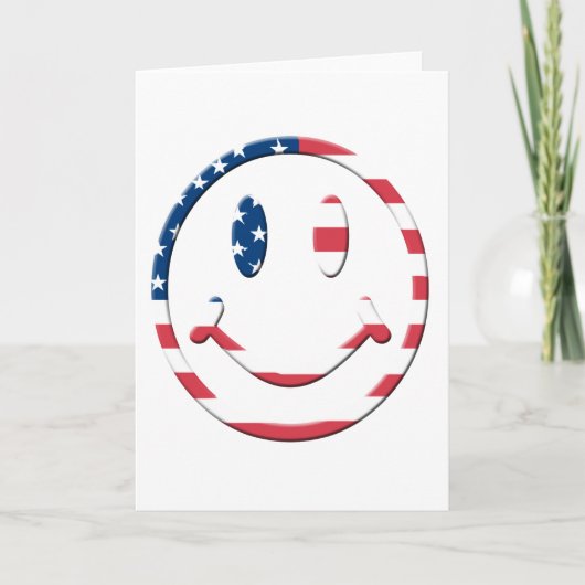 Smile America Kaart (Voorkant)