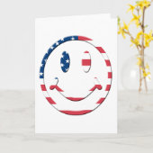 Smile America Kaart (Gele Bloem)