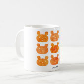smile bear orange koffiemok (Voorkant links)
