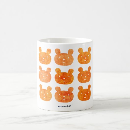smile bear orange koffiemok (Center)