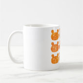 smile bear orange koffiemok (Links)