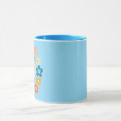 Smile Bloem 2 Koffiemok Mok (Midden)