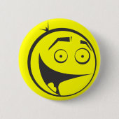 Smile Boy Ronde Button 5,7 Cm (Voorkant)