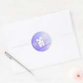 Smile Bright Dental Ronde Sticker (Envelop)