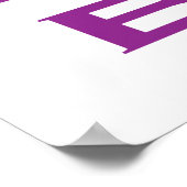 Smile Bright, Hug Tight, Laugh Loud, wees trots Poster (Hoek)