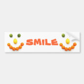 Smile bumper sticker (Voorkant)