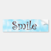 Smile-bumper sticker (Voorkant)