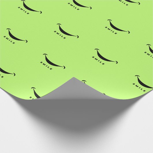 "Smile" cadeau inpakpapier (Hoek)