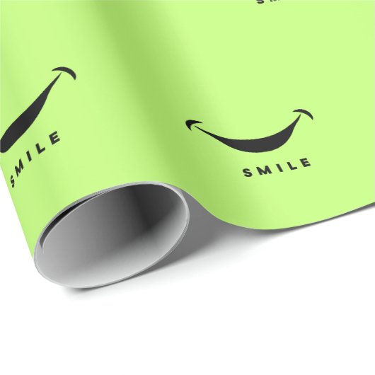 "Smile" cadeau inpakpapier (Rol Hoek)