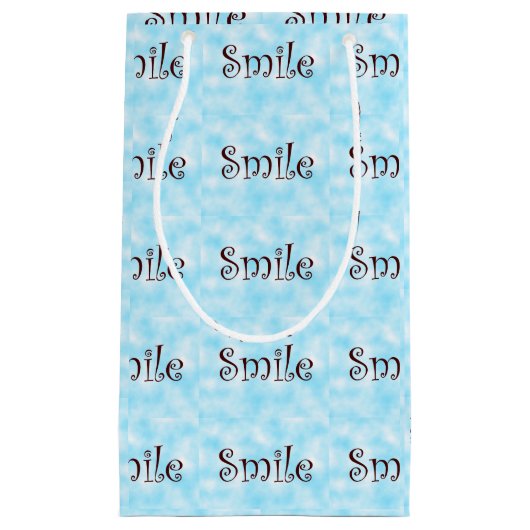 Smile-cadeautas Klein Cadeauzakje (Voorkant)