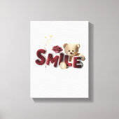 Smile Canvas Afdruk (Voorkant)
