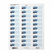 SMILE CAT-REURN-ADRESETIKETTEN ETIKET (Full Sheet)